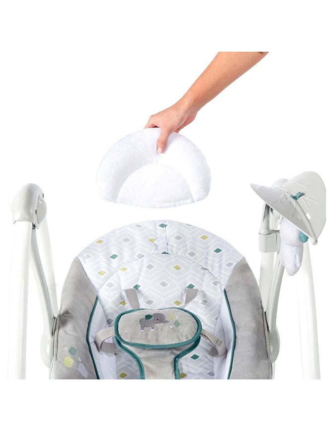 ingenuity ConvertMe Swing-2-Seat Portable Swing - Nash - Image 5