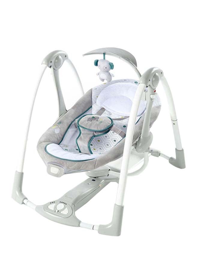 ingenuity ConvertMe Swing-2-Seat Portable Swing - Nash - Image 1