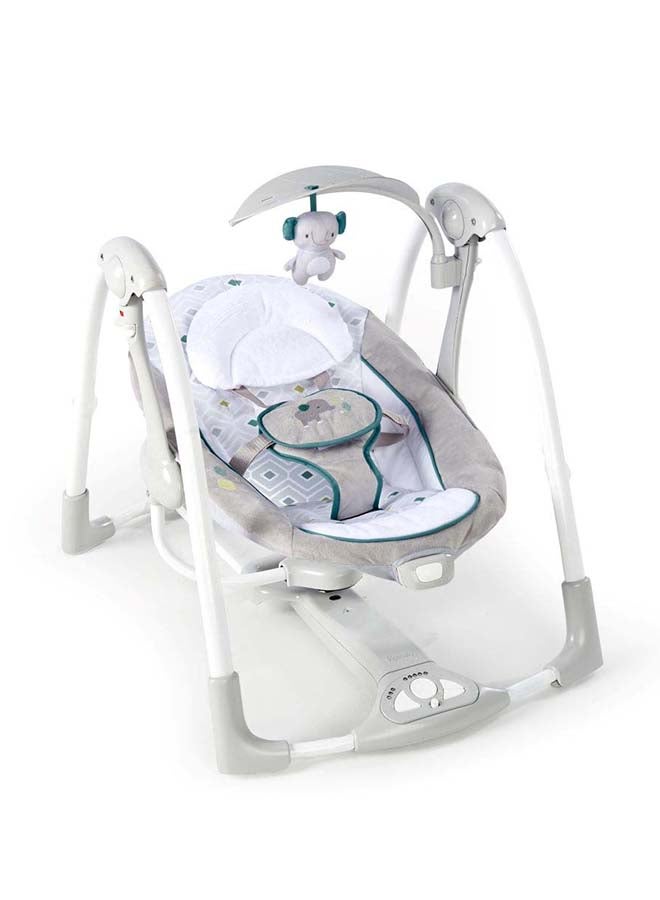 ingenuity ConvertMe Swing-2-Seat Portable Swing - Nash - Image 2