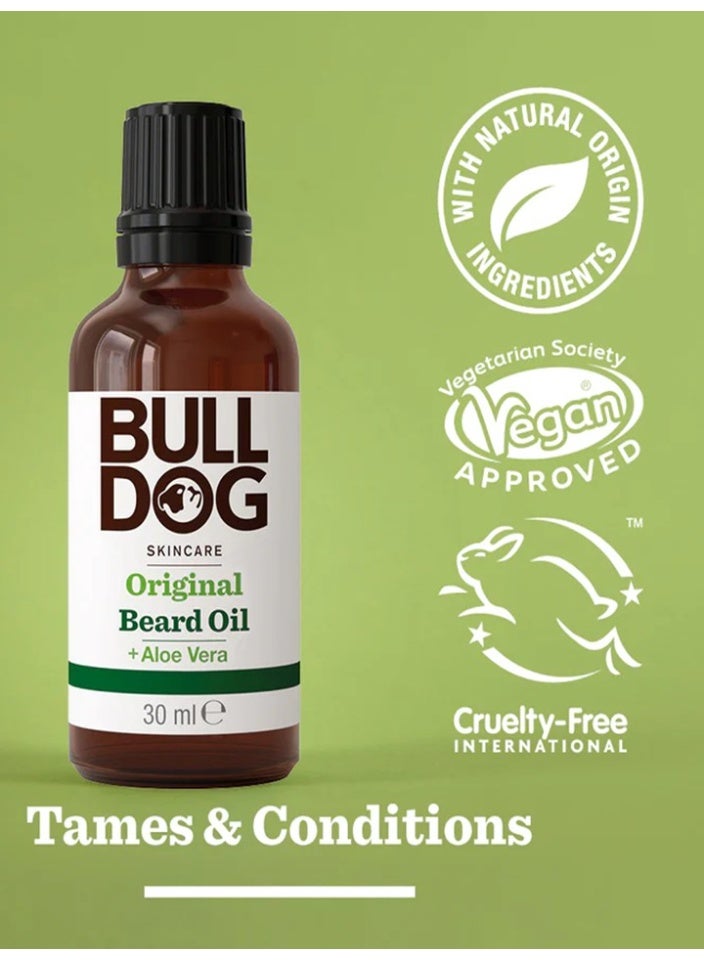 BULLDOG Original Beard Oil, Men's Grooming, Beard Moisturizer for Softer, Supple Beards - Image 2