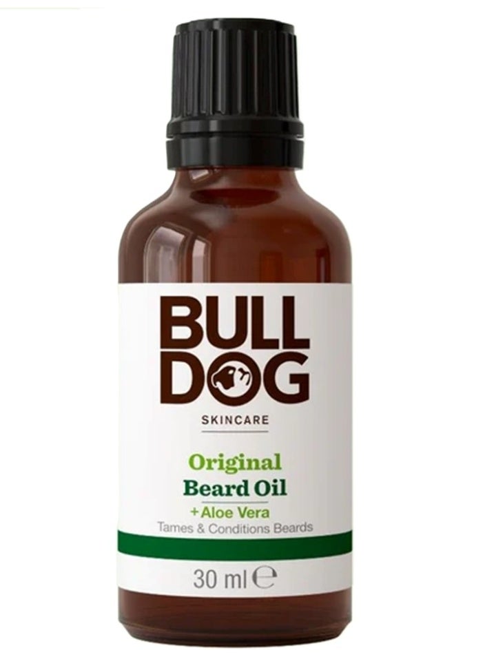 BULLDOG Original Beard Oil, Men's Grooming, Beard Moisturizer for Softer, Supple Beards - Image 1