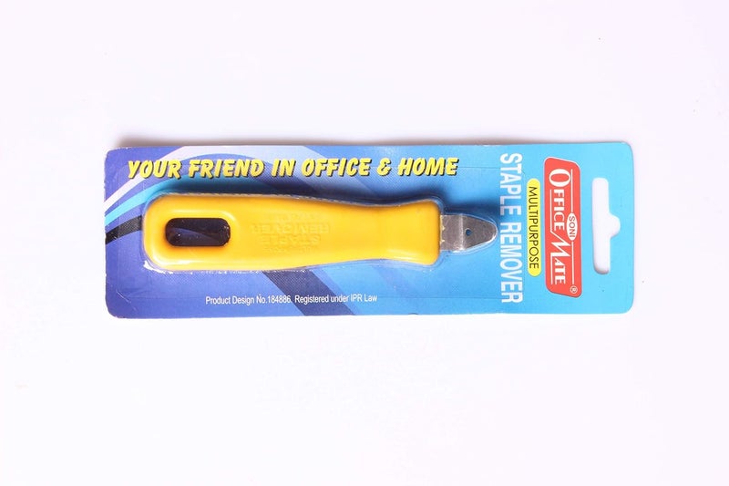 Office Mate Soni Officemate Multipurpose Staple Remover | Efficient & Damage-Free Staple Removal | Compact, Durable & Ergonomic Design | Ideal for School, Office & Home Use | Pack of 10 - Image 2