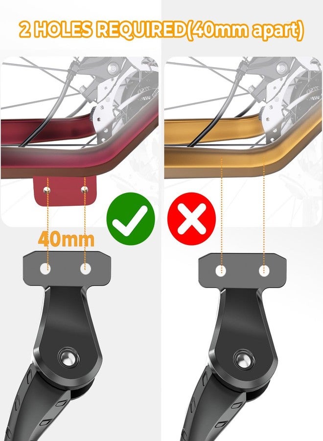 Wakano Universal Motorcycle Kickstand Adjustable Height for Ebike - Image 2