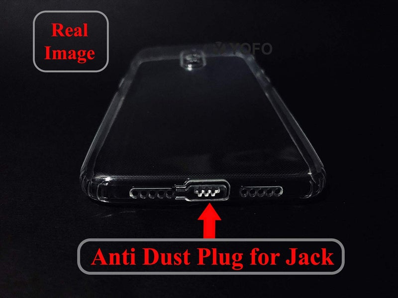 YOFO Silicon Full Protection Back Cover for OnePlus 7 (1+7) (Transparent) Shockproof Ultra Thin - Image 4