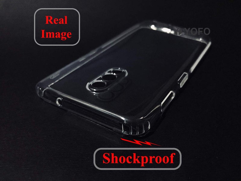 YOFO Silicon Full Protection Back Cover for OnePlus 7 (1+7) (Transparent) Shockproof Ultra Thin - Image 3