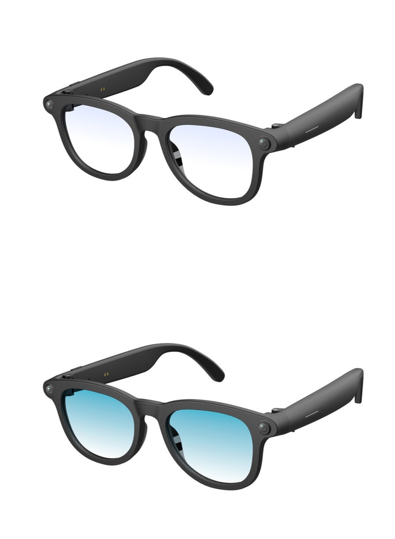 ZESITH 800W HD Camera Smart Glasses,AI Real-time Translation & Video Recording,WIFI Anti-Shake,4GB Storage+32GB RAM,4 Colors Freely Replaceable Lenses Included - Image 3