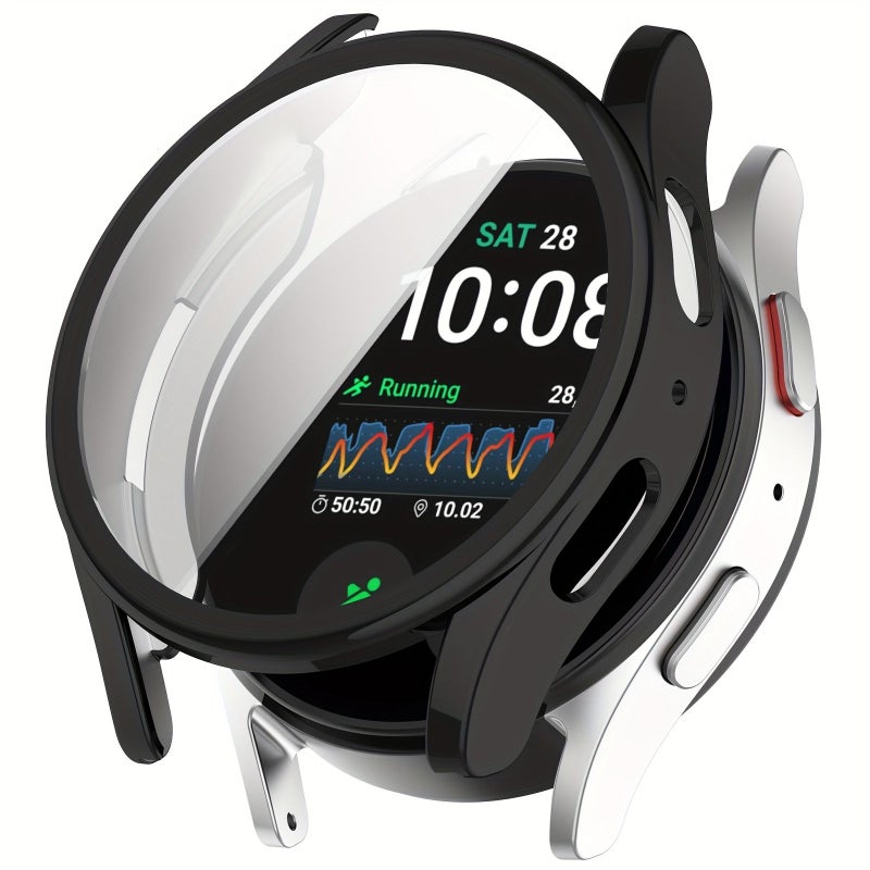 2Pcs TPU Full Body Cover Screen Protector for Samsung Galaxy Watch 6 44mm - Image 3