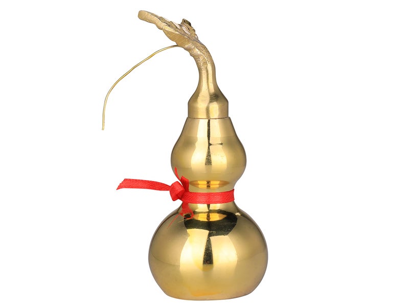 IMART Brass Gourd for Feng Shui Wu LouHu LuLou Shui Feng Shui Decorative Products 4 Inches