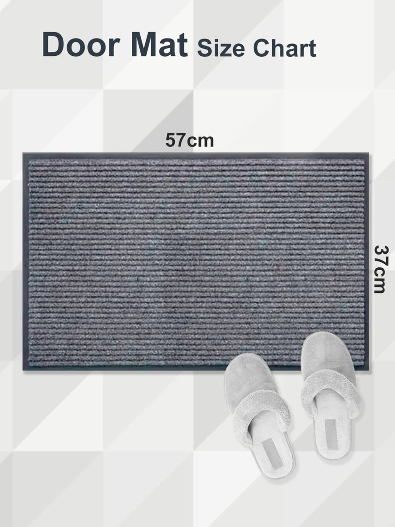 Athom Trendz Athom Living Premium Anti Slip Printed Doormat, Durable Nylon Fabric, Soft Texture, Easy to Clean, Stylish Home Decor Mat for Doorway & Living Room, 37x57 cm |Multicolor (Brown with Beige) - Image 4