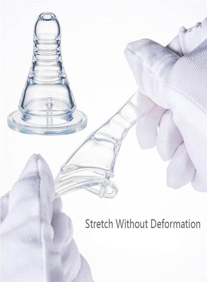 RB POINT Newborn Nipple for All Type Feeding Bottles (Pack of 5 Nipple, Silicone) - Image 4