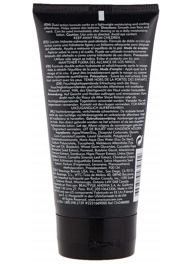 AMERICAN CREW After Shave Lotion For Men By American Crew Cooling Dual Action Lotion 5.1 Fl Oz  - Image 3