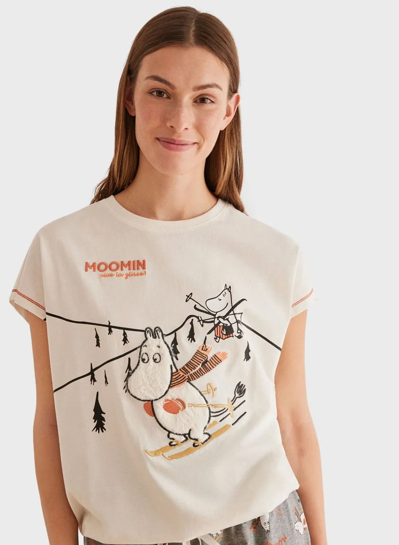 women'secret Moomin Pyjamas Set