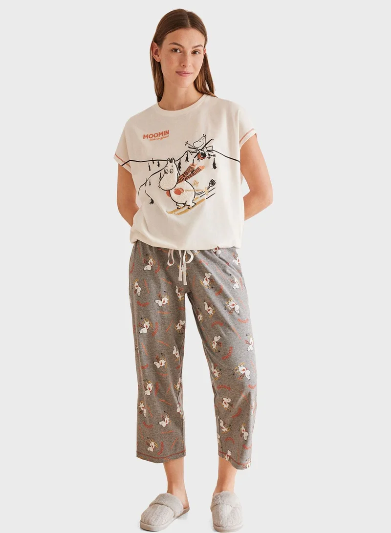 women'secret Moomin Pyjamas Set