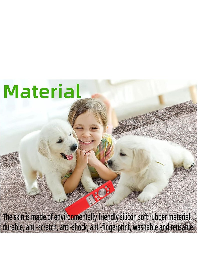 SYOSI Protective Silicone Case for Samsung Smart TV Remote Control BN59 Series, Anti Slip Shock Proof Cover Light Weight Kids-Friendly  - Image 4
