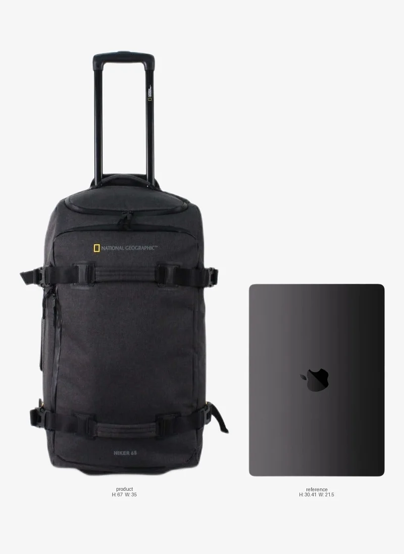 National Geographic  National Geographic Expedition 24 Inches Backpack Black - Bottom Protectors, Durable, Water Resistant, Lightweight, Business Wheel Travel Trolley Bag for Men And Women.  | Best Price UAE