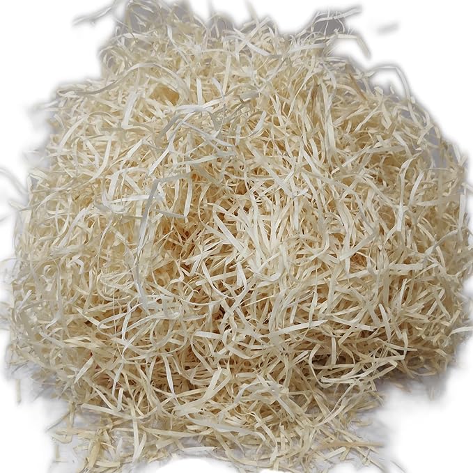 JPPL Shredded Paper 80gm | Silicon Crinkle Cushion Paper for Hamper, Gift Box Packing & DIY Craft | Cream/Beige | Eco-Friendly, Recyclable Filler for Basket & Festive Decoration - Image 3