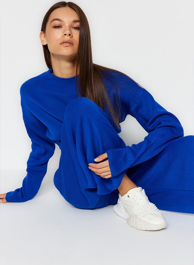 trendyol Saks Super Crop Jogger Trousers Knitwear Bottom-Top Set - Image 2