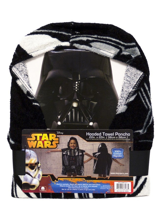 Jay Franco منشفة قطنية بغطاء رأس دارث فيدر من حرب النجوم - Image 3