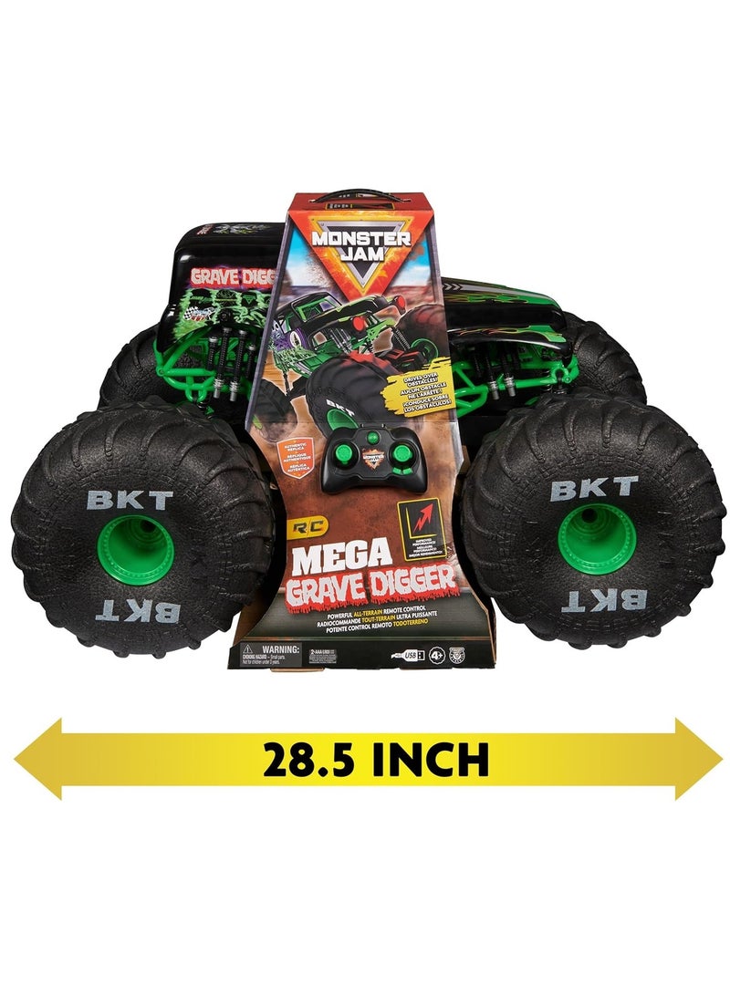 Monster Jam لعبة Monster Jam RC Mega Grave Digger 6066963 - Image 4