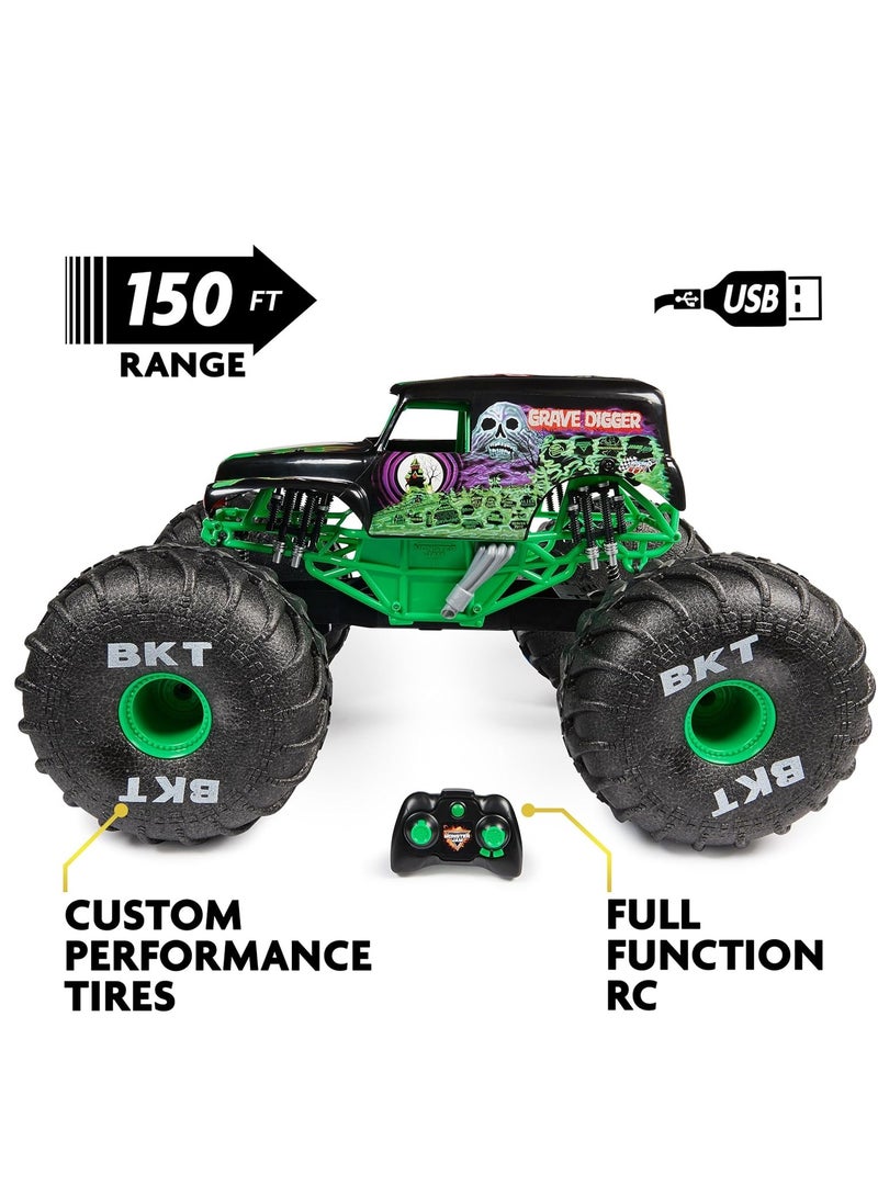 Monster Jam لعبة Monster Jam RC Mega Grave Digger 6066963 - Image 2