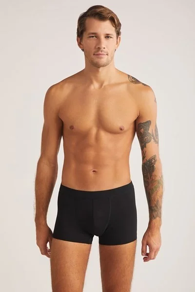 كوم Cotton Modal Men's Boxer, 45% Cotton 45% Modal 10% Elastane