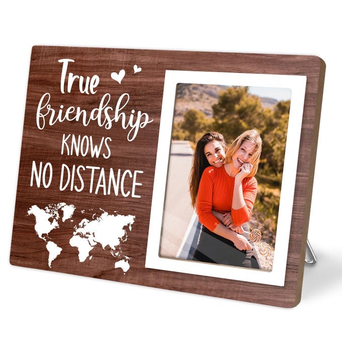 BEST FRIEND PICTURE PHOTO FRAME FRIENDS GIFTS PICTURE FRAMELONG DISTANCE FRIENDSHIP GIFTS FAREWELL GIFT GRADUATION BIRTHDAY CHRISTMAS GIFT FOR FRIEND 4X6INCH PHOTO