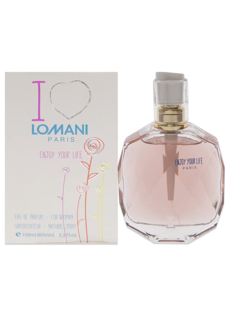 Lomani - Lomani Enjoy Your Life Women EDP Spray 3.3 oz - Image 1