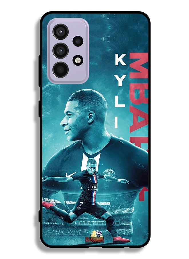 Tolwak Samsung Galaxy A52 4G Protective Case Cover Mbappe Poster  - Image 1