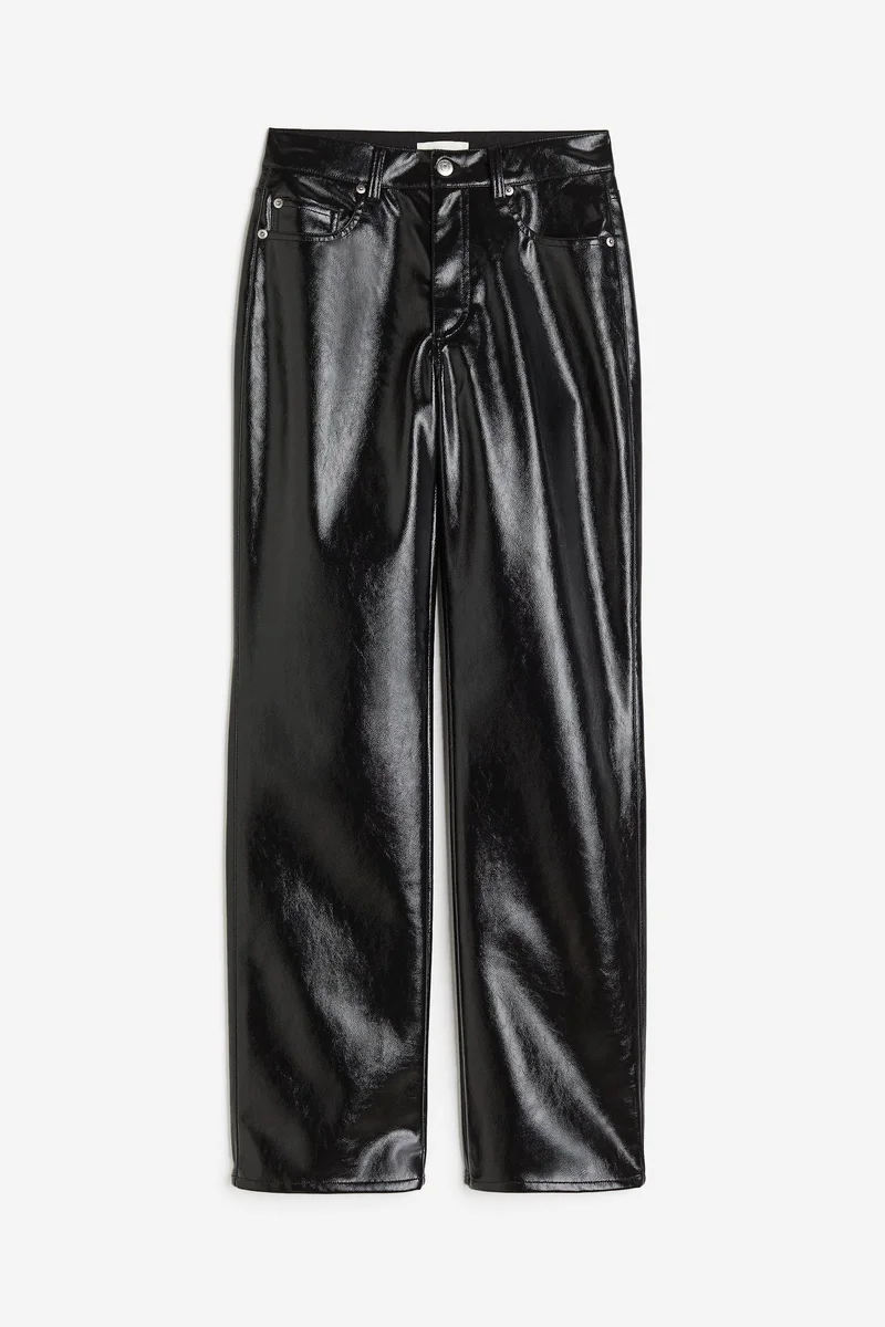 H&M Coated Trousers