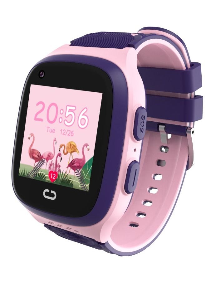 AROAQ - 4G Kids Smart Watch for Boys Girls, Waterproof Smartwatch Phone with GPS Tracker WiFi Video Phone Call SOS Camera Puzzle Games Wristwatch GPS Watch for Children - Image 1