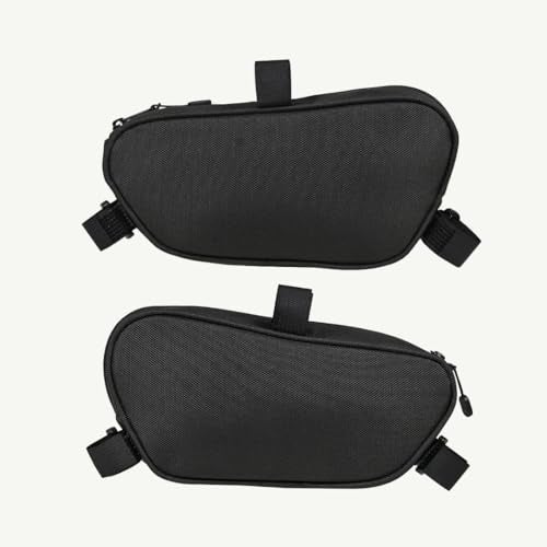 ViaTerra RE Himalayan 450 Trailpack Lite I Motorcycle Crashbar Bags (4L Capacity) |Built for Off Road Front Frame - Image 3