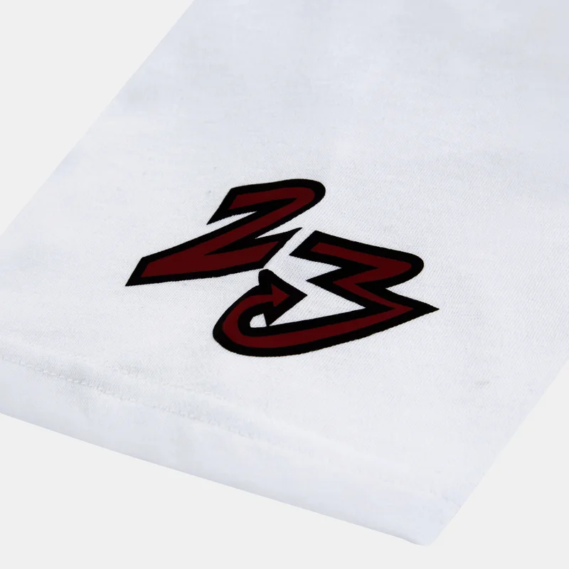 Jordan White Kids' Dynasty Patch T-Shirt  | Best Price UAE