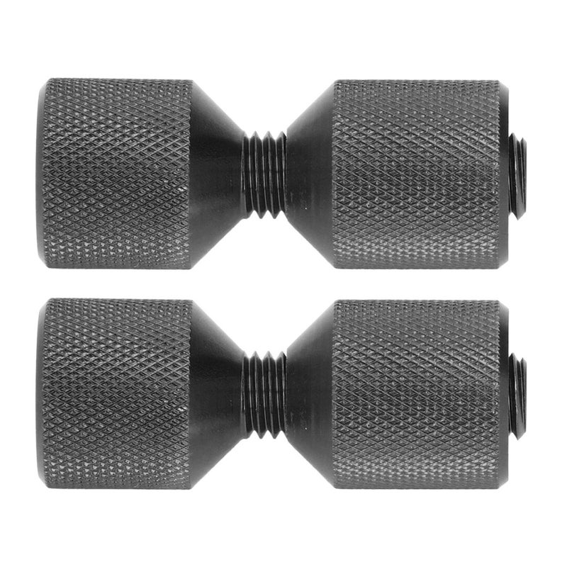 Premium Aluminium Flange Alignment Pin Set 2 Pieces Dual Hole Ergonomic Design for 0.5 to 14 Inch 150LB Flanges Black - Image 5