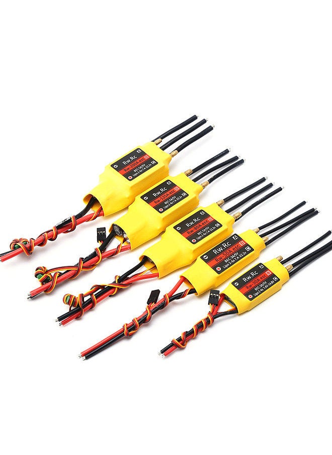 Generic - 30A Brushless ESC Bidirectional Electronic Speed Controller for RC Car Boat Remote Control Ship - Image 1
