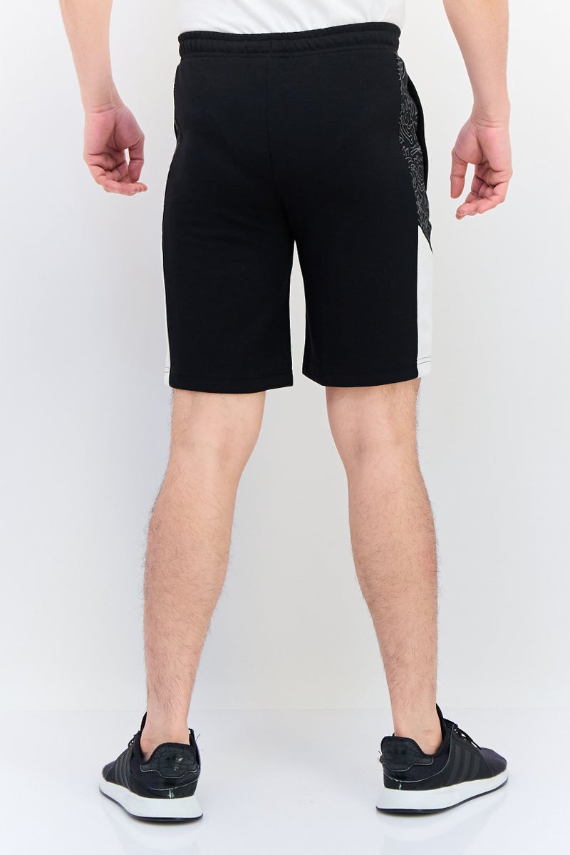 PUMA Men Slim Fit Brand Logo Outdoor Shorts, Black - Image 2