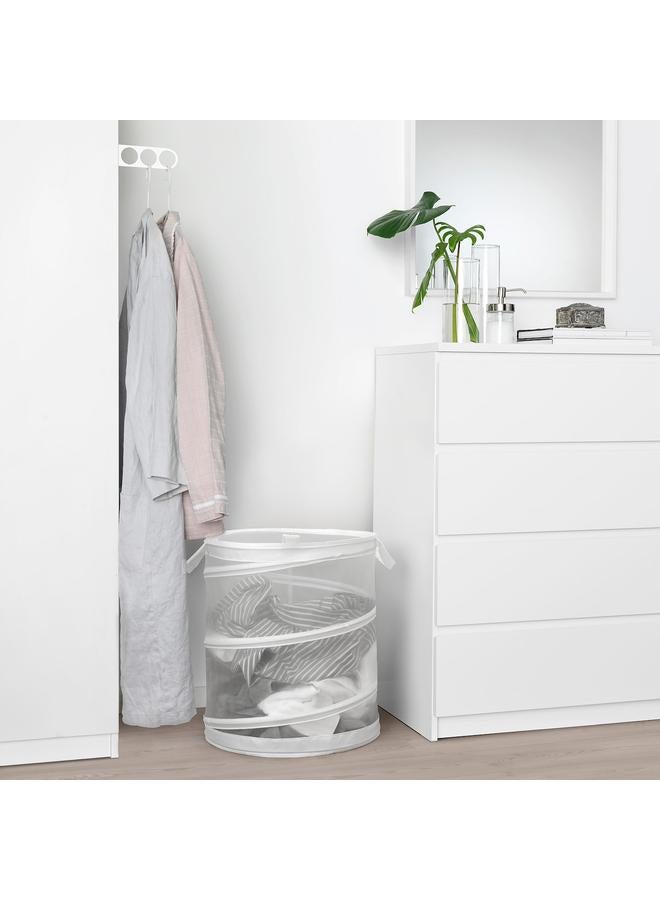 Zaboon Laundry Basket, White, 79 L  - Image 4
