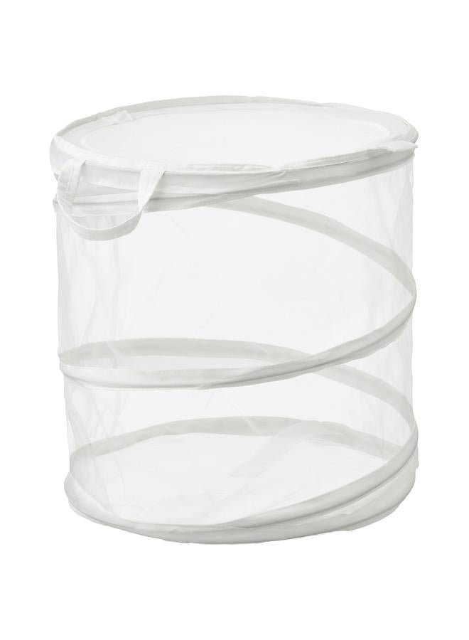 Zaboon Laundry Basket, White, 79 L  - Image 1
