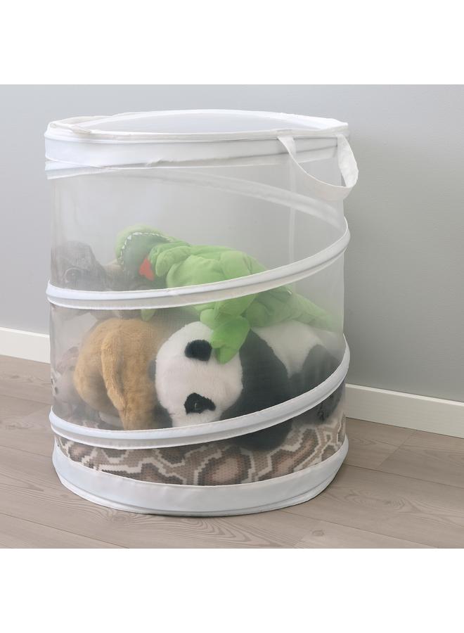Zaboon Laundry Basket, White, 79 L  - Image 2