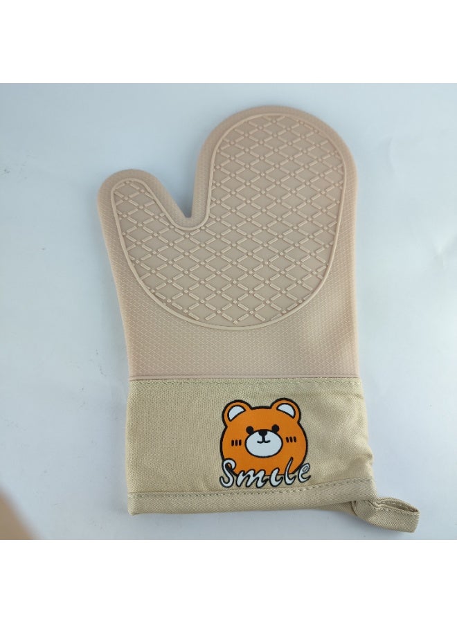 جوانتي مطبخ حراري سيليكون مبطن من الداخل – حماية آمنة للفرن والأواني الساخنة - Image 1