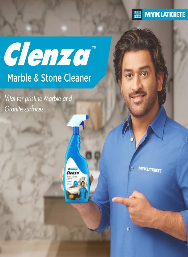 MYK Clenza™ Marble & Stone Cleaner | For Marble, Granite & Stone Counter-tops | Quick & Easy Stain Remover | Grease-remover | Streak-free finish | Non-abrasive formula | Easy- Application | Trusted Brand - Image 2