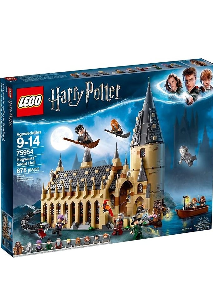 Lego 75954 Harry Potter Hogwarts Great Hall Toy, Wizzarding World Fan Gift, Building Sets for Kids  - Image 1