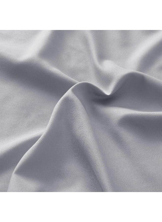 Comfort Spaces - Comfort Spaces Ultra Soft Hypoallergenic Microfiber 6 Piece Set, Wrinkle Fade Resistant Sheets with Pillow Cases Bedding, Queen, Light Gray - Image 1