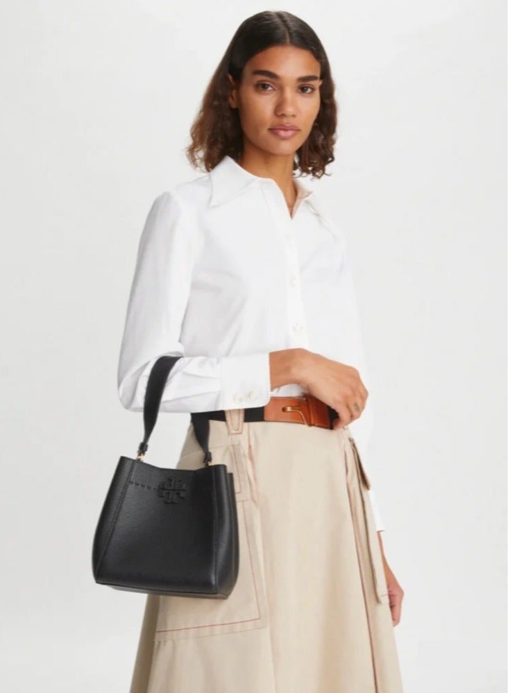 Burch Tory Burch Women's Mcgraw Small Bucket Bag - Image 2