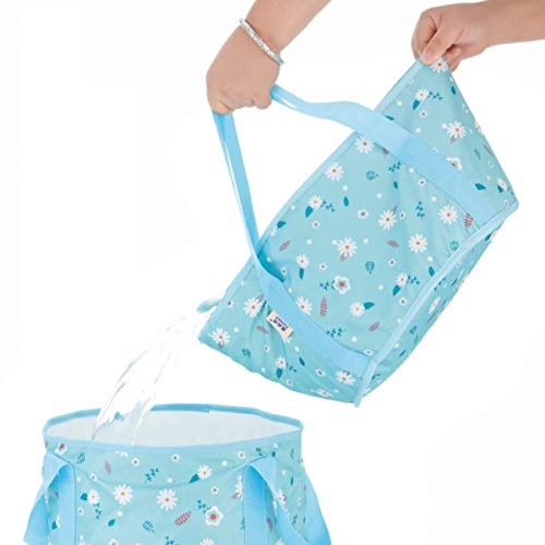 Semilyn Collapsible Foot Bath Basin Bucket for Foot Soaking Portable Foot Bath Tub Home Foot Spa Travel Water Bucket for Feet Soaking, Washing Vegetable and Fruit, Outdoor, Camping - Image 4