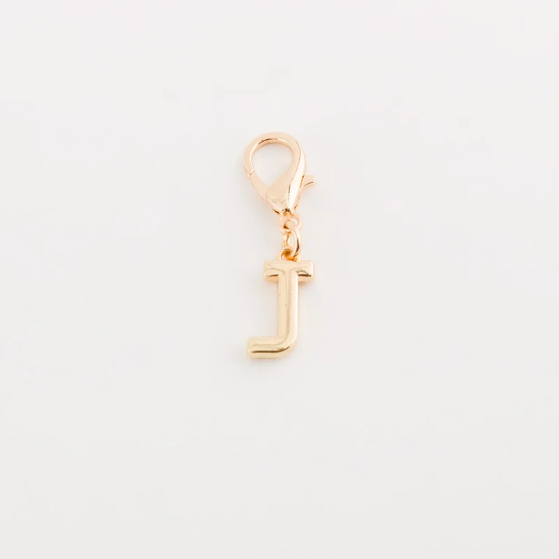 كاربيزا Women's Keyring Letter Charms Light Gold