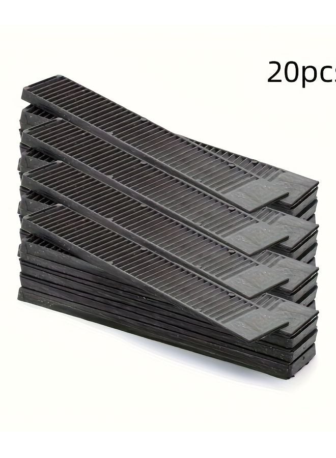 20pcs Large Horizontal Furniture Gaskets Hard Composite Material Non Decaying Table Wedges - Image 1