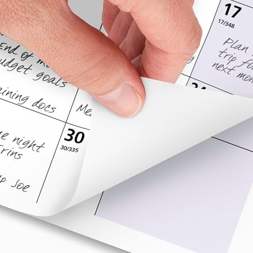 AT-A-GLANCE ATAGLANCE 2026 Wall Desk Calendar Monthly 11 x 8 Small Daily Blocks 125 x 125 QuickNotes PM502826 - Image 3