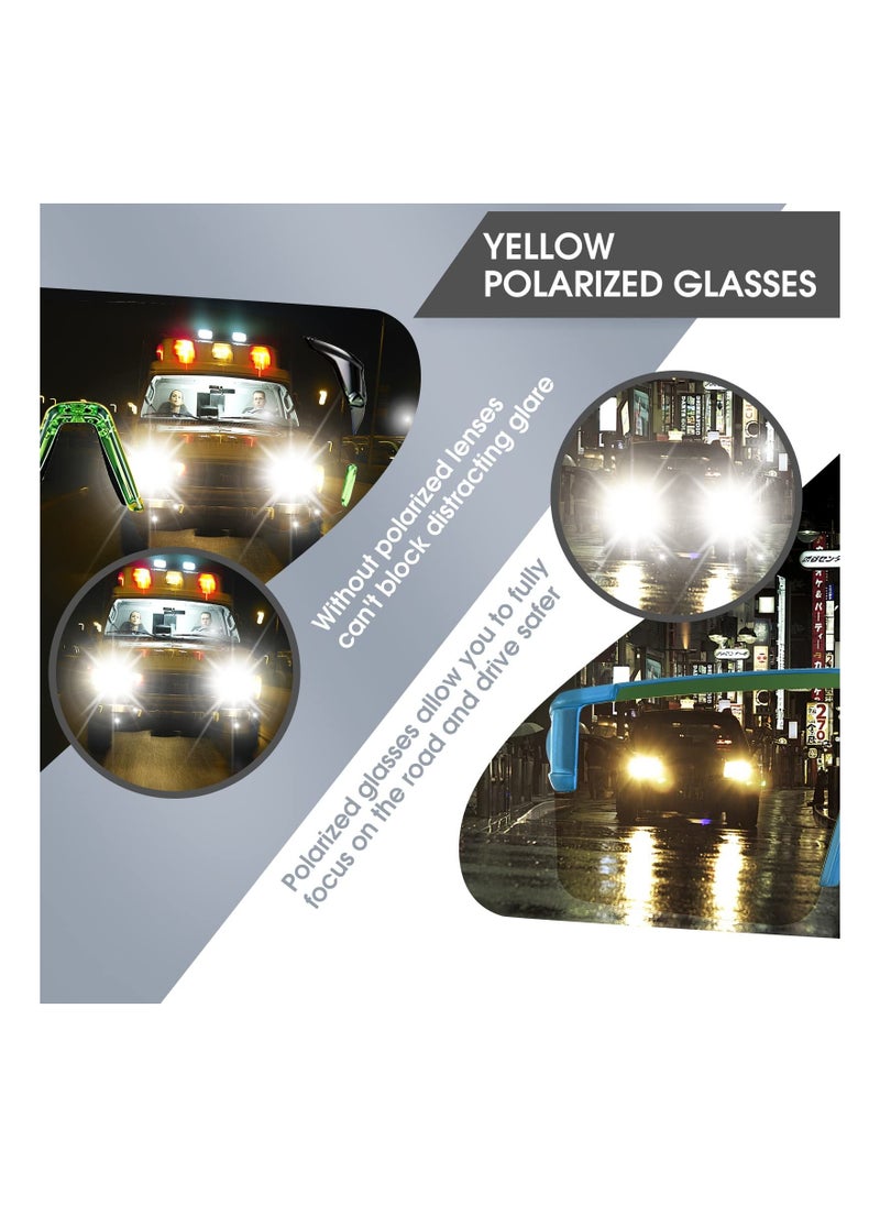 Excefore - Fit Over Sunglasses for Men Women, Wraparound Sunglasses Over Glasses, Polarized Glasses, UV Protection - Image 1