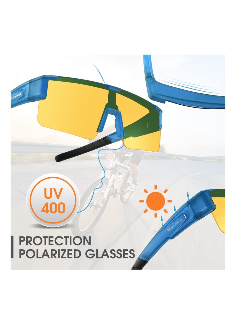 Excefore - Fit Over Sunglasses for Men Women, Wraparound Sunglasses Over Glasses, Polarized Glasses, UV Protection - Image 1
