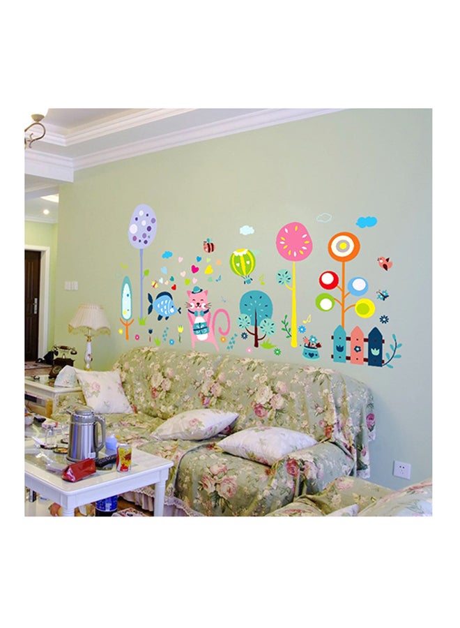 DaDa Home Cartoon Removable Wall Sticker Multicolour 60x40centimeter - Image 5